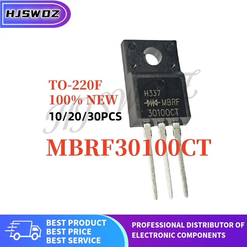 10-30PCS MBRF30100C…