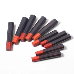 DASHWAY Japanese DIY Kitchen Chef Knife Handle ECO Friendly Natural Wooden Knives Making Details Accessories Octagonal Handle