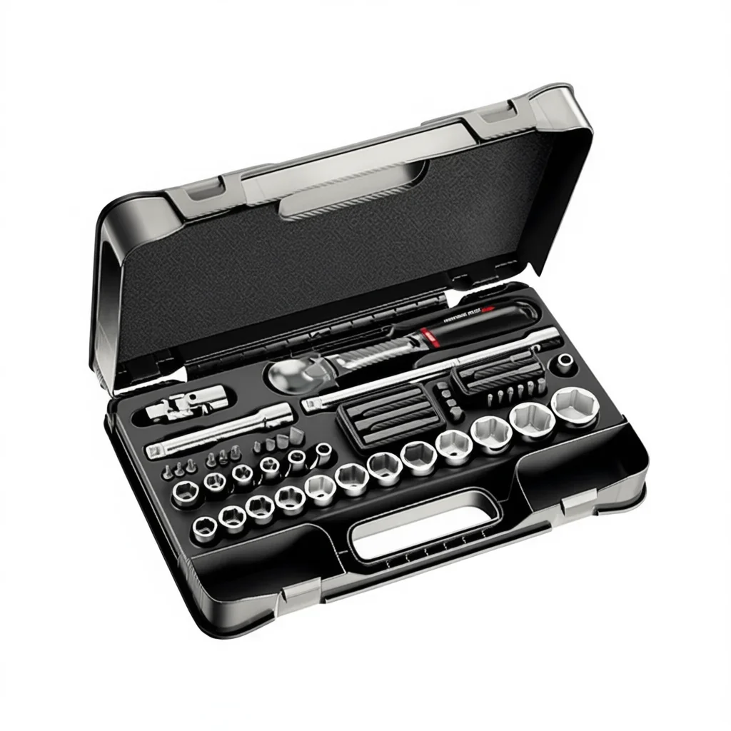 607 I 1/2 Eb Socket Set 1/2 Inch Drive Professional Mechanic Tool Kit For Automotive Repair