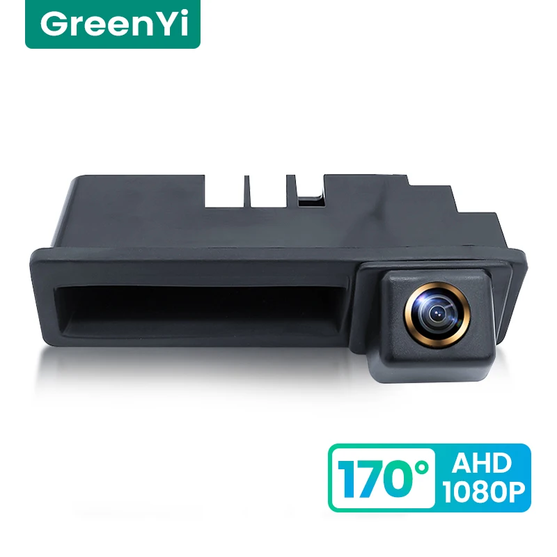 GreenYi 170° AHD 1080P Car Rear View Camera for Audi A3 8P A6 C6 A1 Q7 A4 B7 B6 S5 A6L Q5 Night Vision Reverse Reversing Vehicle