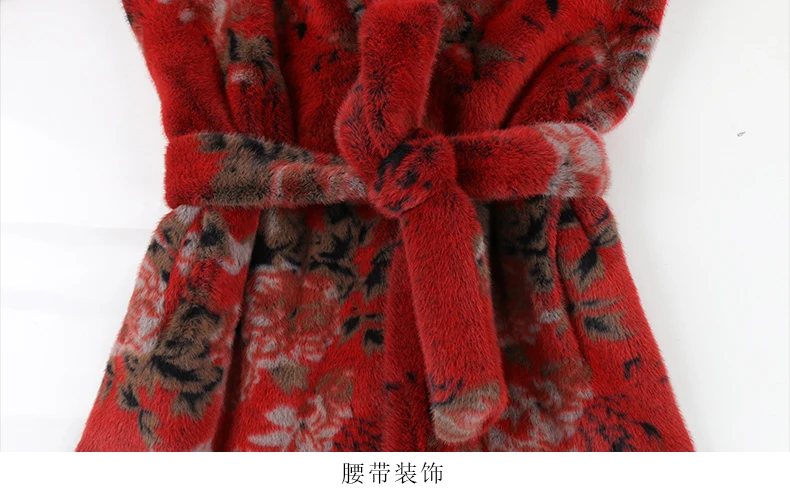 Nerazzurri Winter Stylish Elegant Long Multicolored Colorful Thick Warm Soft Fluffy Faux Fur Coat Women Luxury Designer Clothes