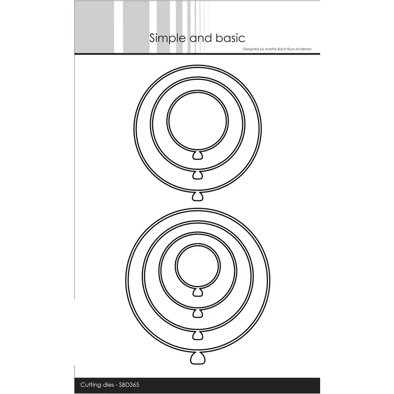 

Round Balloons Cutting Dies for New October 2023 Scrapbooking Paper Making Frame Card Craft Supplies no Stamps