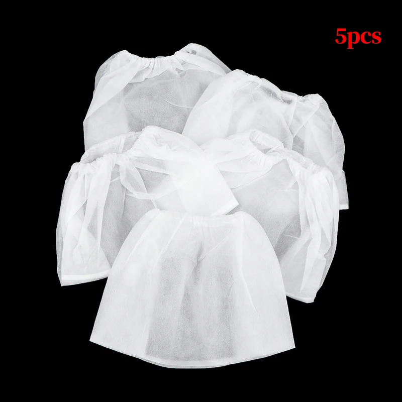 5Pcs Nail Dust Collector Replacement Bags Non-woven Nail Art Tips Dust Bags