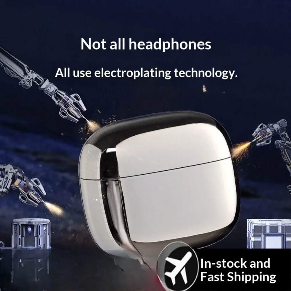 2026 New Wireless Bluetooth 5.4 Headphones ENC Noise Cancellation Business Office Ultra-Long Battery Life Mini in-Ear Lightweigh