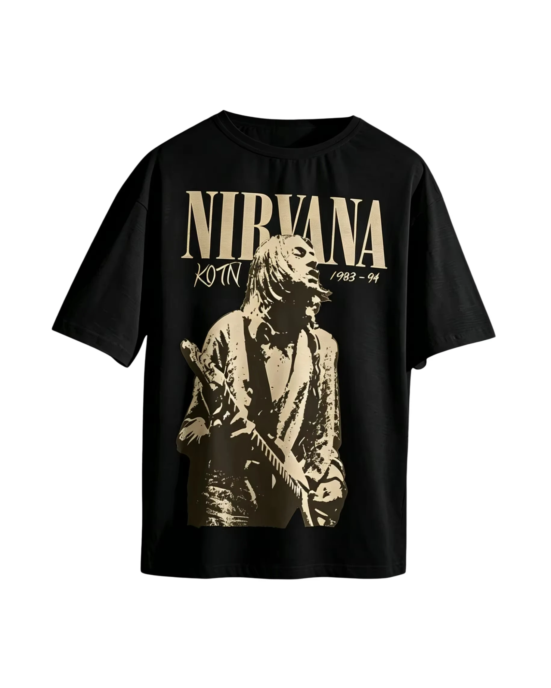 Nirvana Rock Band 2026 Summer Men's Clothing Women's T-shirt Pure Cotton Unisex Street Fashion Comfortable Y2K Quality T Shirt