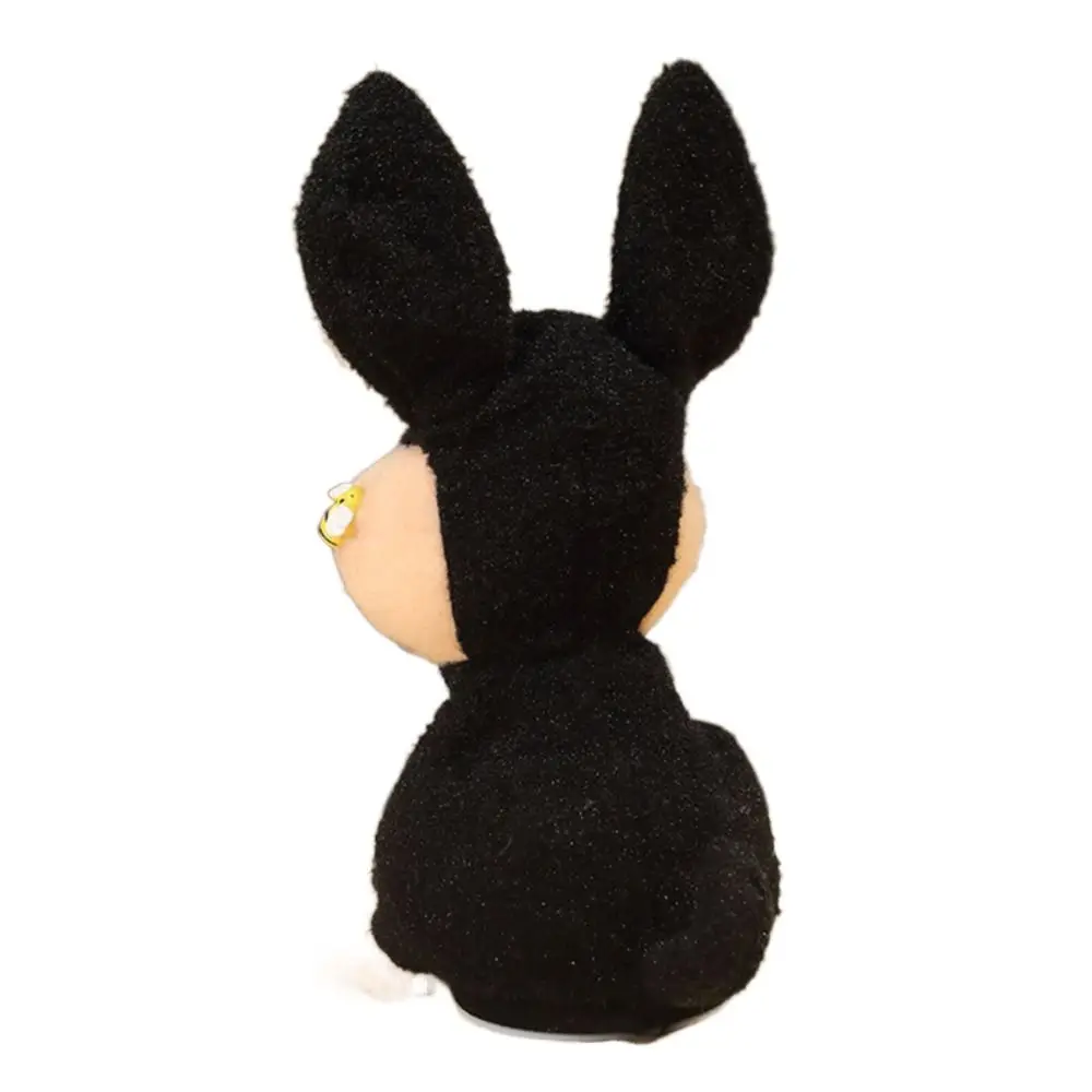 Juguete de peluche de abeja eléctrica para perro negro, aprender a hablar, grabación, muñeca de cachorro de abeja eléctrica, simulación, puede ladrar