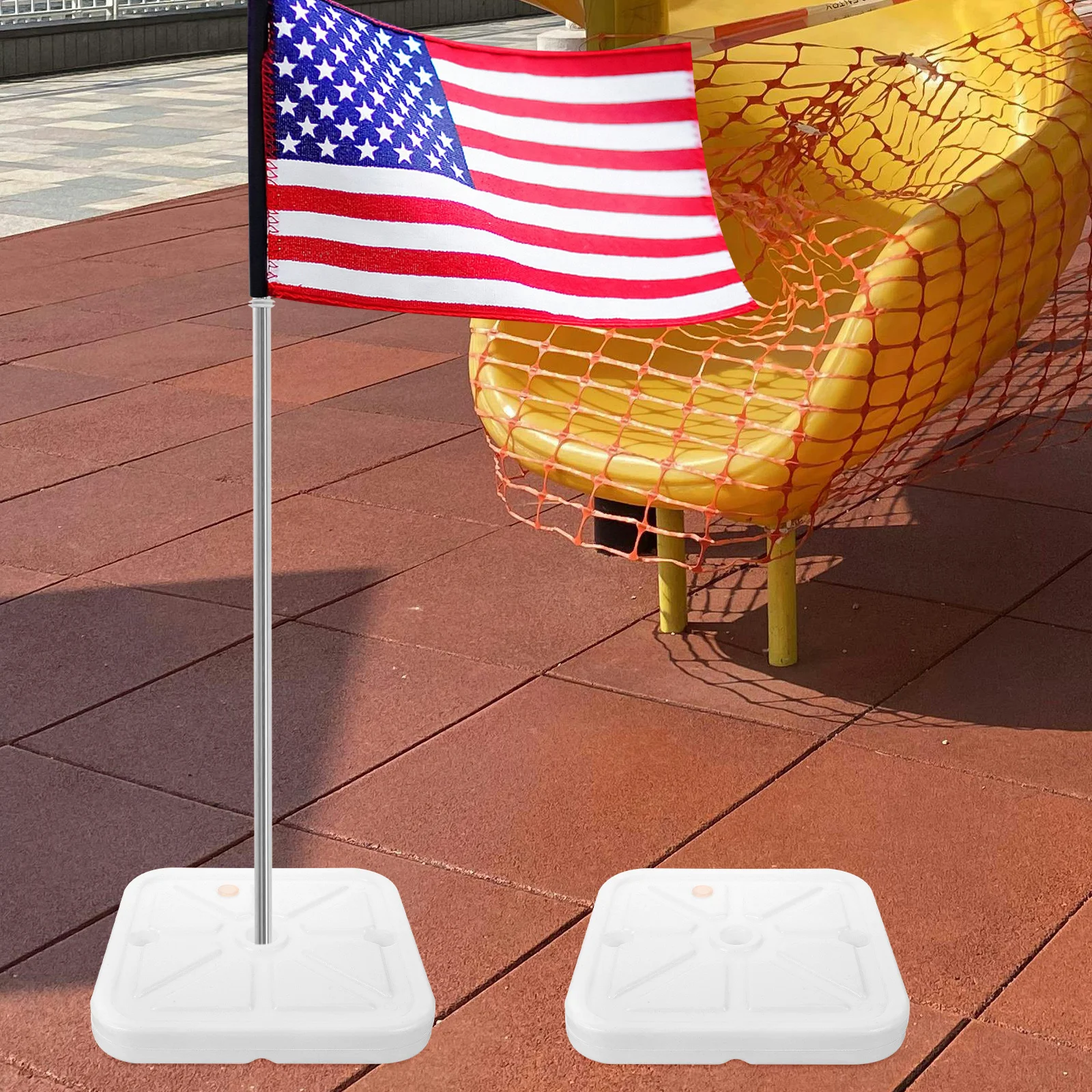 

Balloon Arch Stand Water Fillable Base Durable Plastic Column Party Support Weight Wind Resistant Wedding Decor