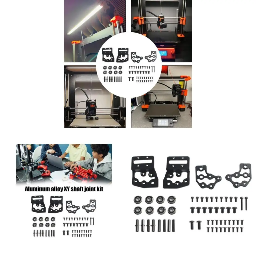 R53C Improve Stability Printer XY Joint Set, Easy Installation, Compatible for 2.4 Printers