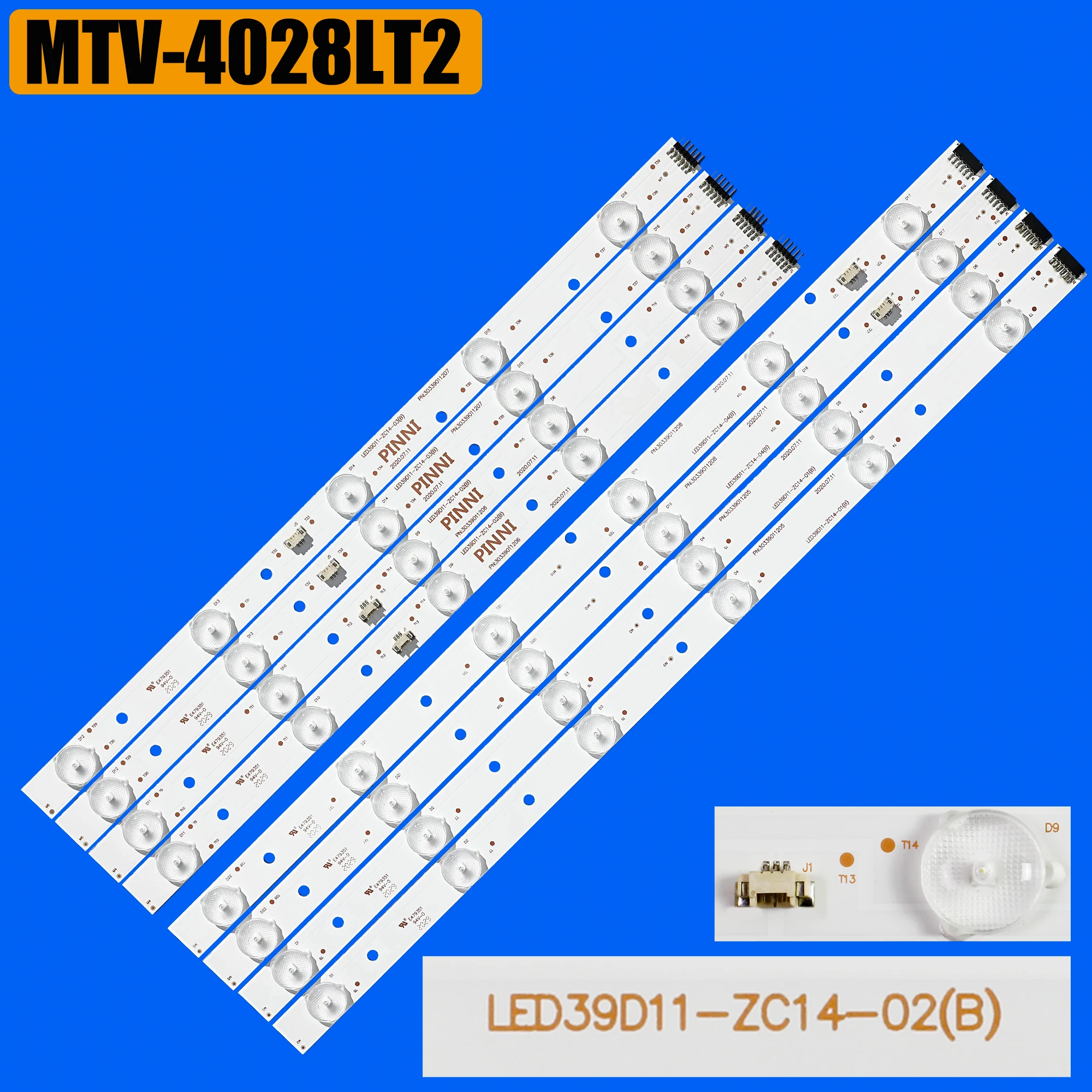 tira retroiluminacao led para lt39m440 mtv4018lt2 lt 39m640 mtv 4022lt2 le39muf5 mtv 4028lta2 le39mxf6 led39d11 zc1401 v390hj1 p02 01