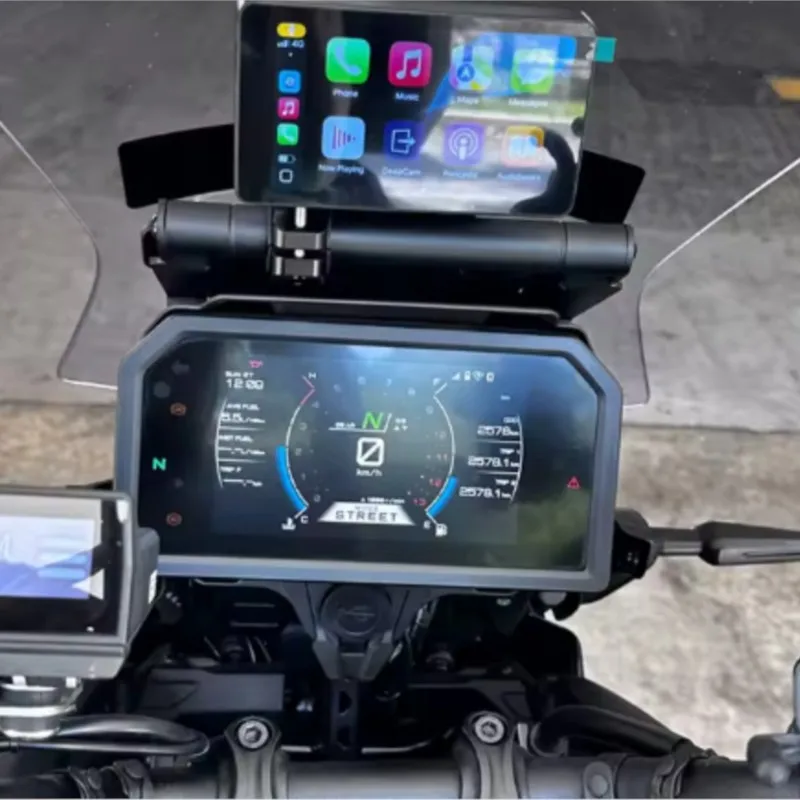 Motorcycle For Yamaha Tracer9 gt Tracer 9 9GT 2021-2024 Cellphone GPS Navigation Mount Bracket Handlebar Extension Stand Holder