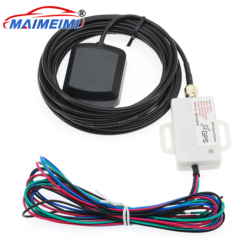 

Универсальный комплект адаптеров датчика спидометра, противоударный, водонепроницаемый, высококачественная активная GPS-антенна для всех видов скоростей тахометра