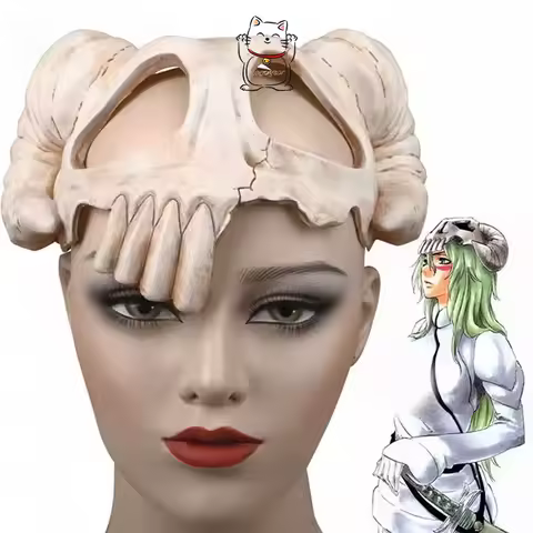 Anime Nellie Elu Du Odysseuvan Sheep Horn Headwear Halloween Funny Cosplay Props Hot