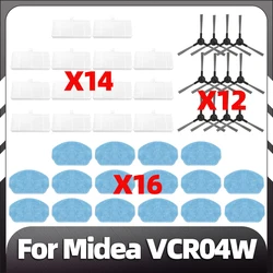 Compatible for Midea VCR04W Robot Vacuum Replacement Parts Side Brush Mops HEPA Filter Spare Parts Accessories