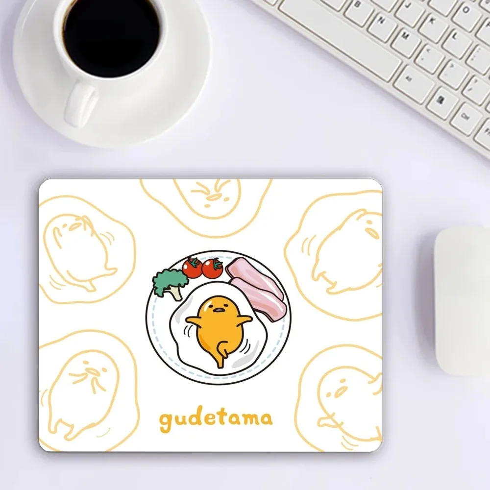 Gudetama Cute Mousepad Mousepad Game Pc Accessories Overlock MouseMat Computer Desk Mat