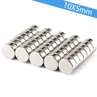 10x5mm  Round  Magnets – Strong Rare Earth Fridge & Whiteboard Magnets for Office, Kitchen & Home