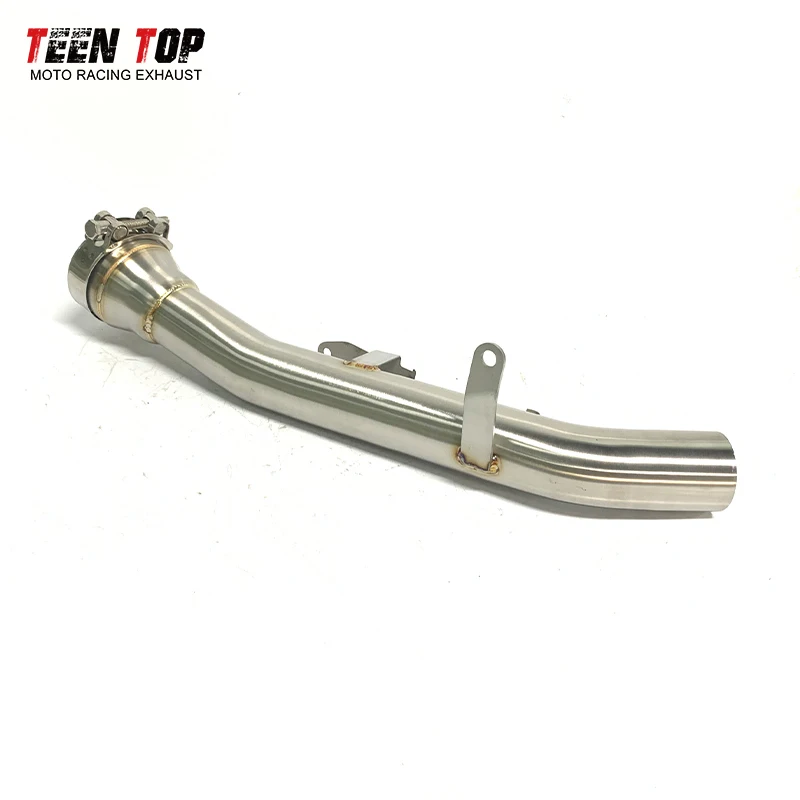 EBTOOLS Adaptateur Tuyau Échappement Mid Pipe Pour Kawasaki Z900 2017-2019 - Acier Inoxydable