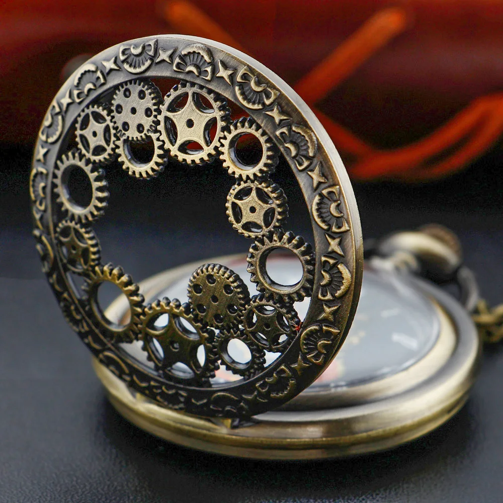 クラシックカレッジギアアカデミーバッジクォーツ懐中時計ローマンケースミニタイムネックレス時計メンズレディース学生シングルギフト