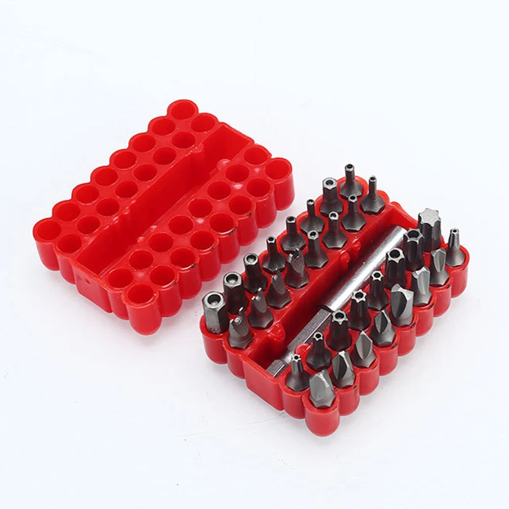 33 ชิ้นชุดซ็อกเก็ตรูปพิเศษไขควง Bits ความร้อน Assortment Bit ซ็อกเก็ตแรงบิดสูง Star Spline สําหรับรถยนต์