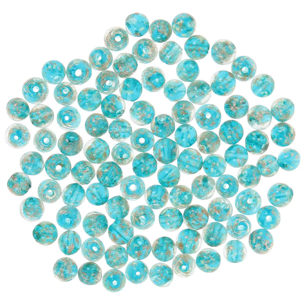 

50 Pcs Jewelry Glow in Dark Beads Glass for Bracelets Hair Accessory Making Accessories