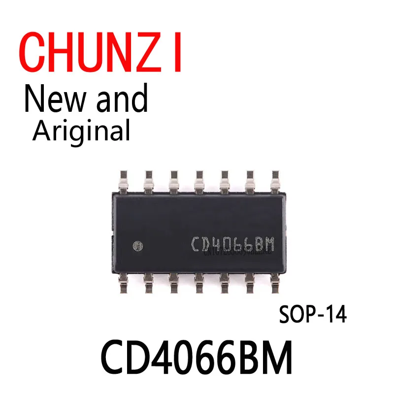 10Pcs New and Original CD4066 SOP-14 CD4066BM