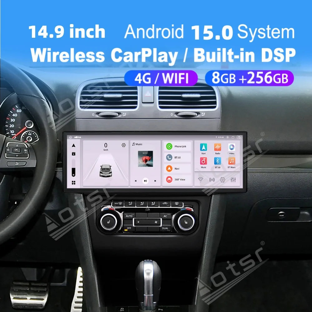 14.9“ Android For VW Volkswagen Beetle 2003~2010 Car Multimedia Automotive Carplay GPS Navigation Car Radio Stereo Head Unit