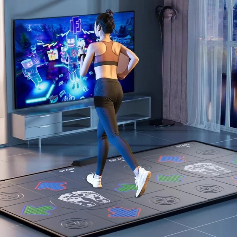 

Dance blanket TV yoga mat home dance machine double wireless game somatosensory sports jumping children's fitness PU blanket
