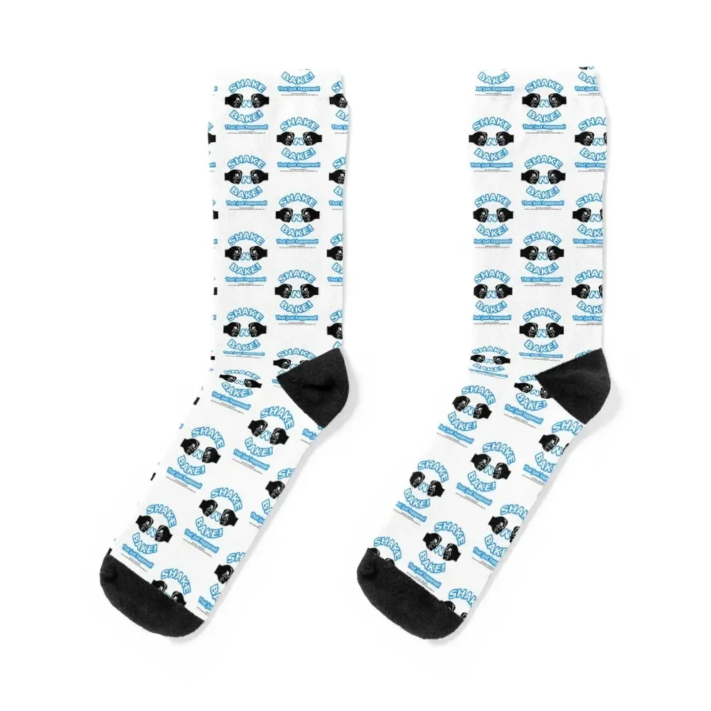 

Shake N Bake! Socks men cotton high quality floral man New year's Women's Socks Men's