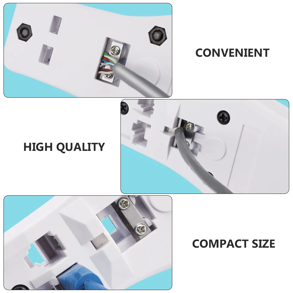 

Network Pliers Compact Crimping Cable Stripping Tool Wire Stripper PC Plastic Multifunctional Hand