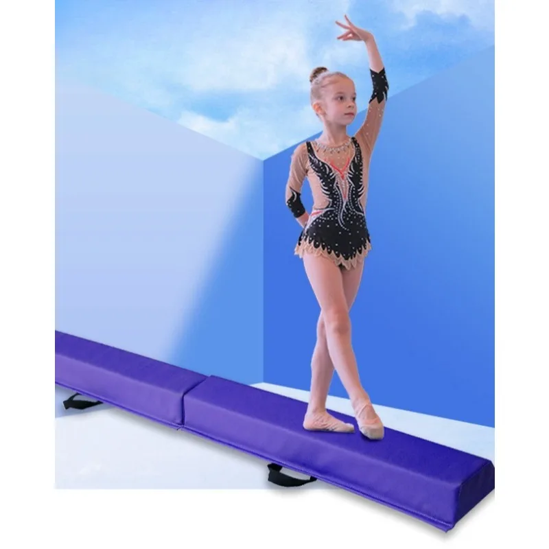 

Two-fold/Three-fold Purple Soft Folding Balance Beam Gymnastics Training Equipment for Indoor Workouts and Fitness Best-Selling