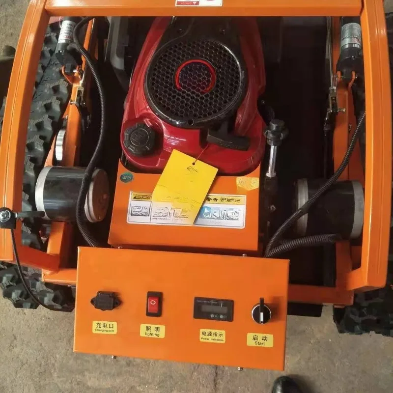 Crawler lawn mower remote control walking lawn mower