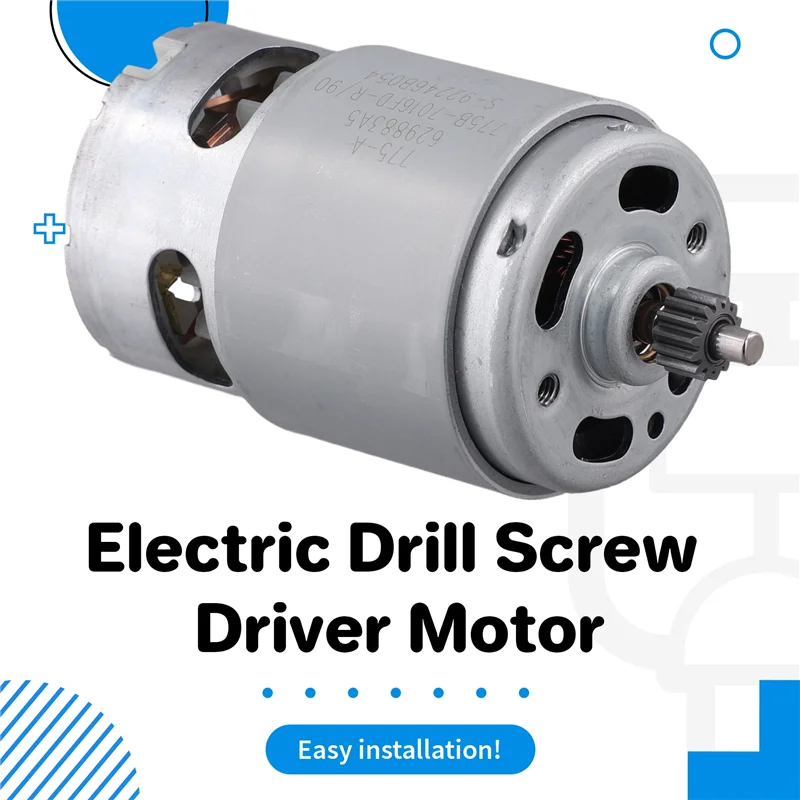 

AT02-Для 629937-8 629834-8 Двигатель 6391D DHP453 Электрическая дрель Аксессуары для электроинструментов Дрель и двигатель отвертки