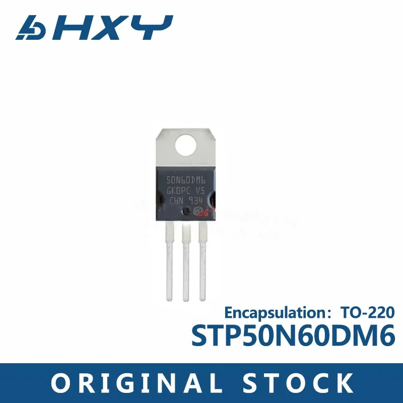 

5PCS STP50N60DM6 Field effect tube (MOSFET) N channel voltage :600V Current :36A