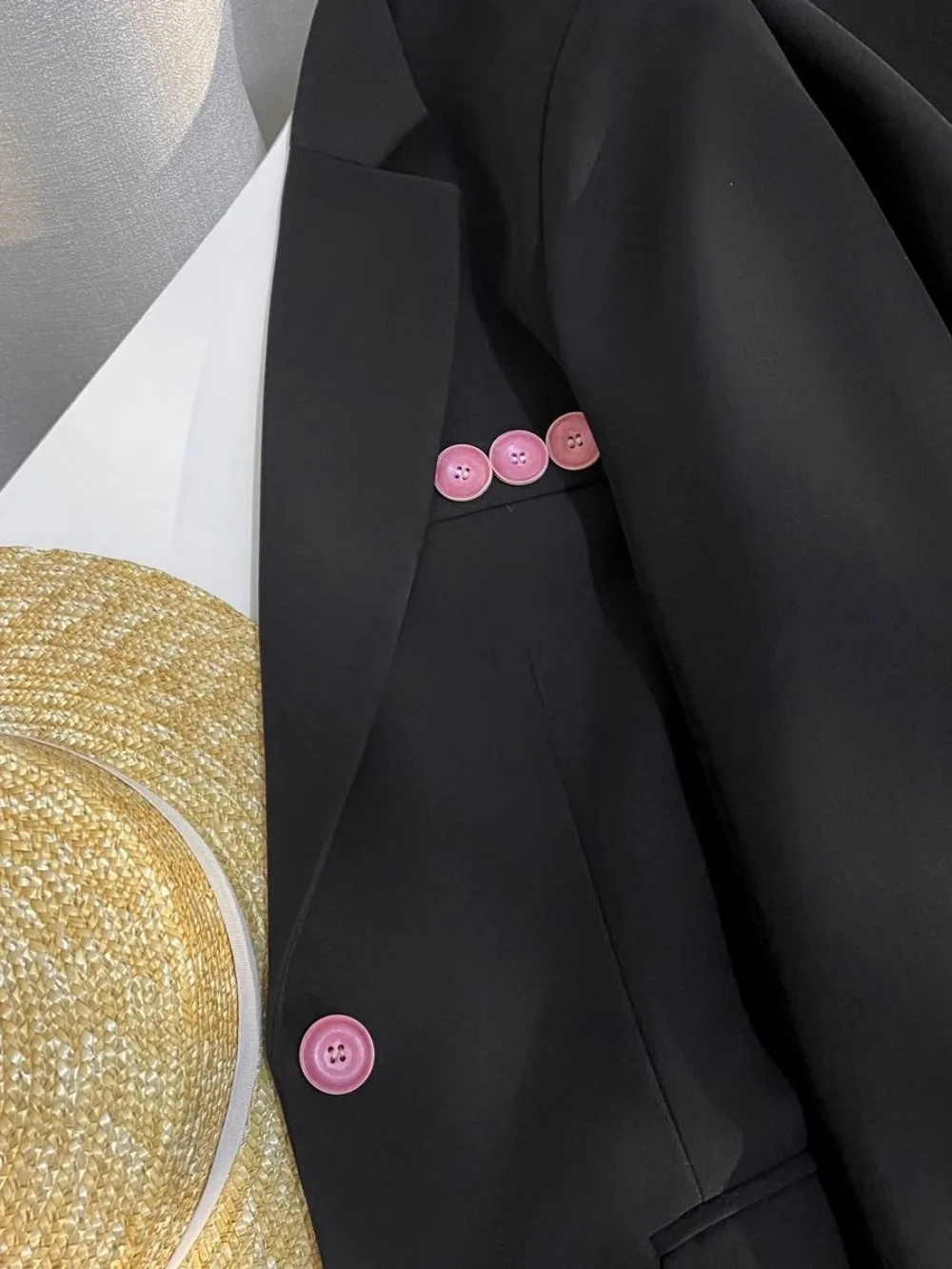 Mulheres nova minoria mujer chaqueta premium coreia chique y2k casacos de rua premium all-match sólido senhora do escritório topo