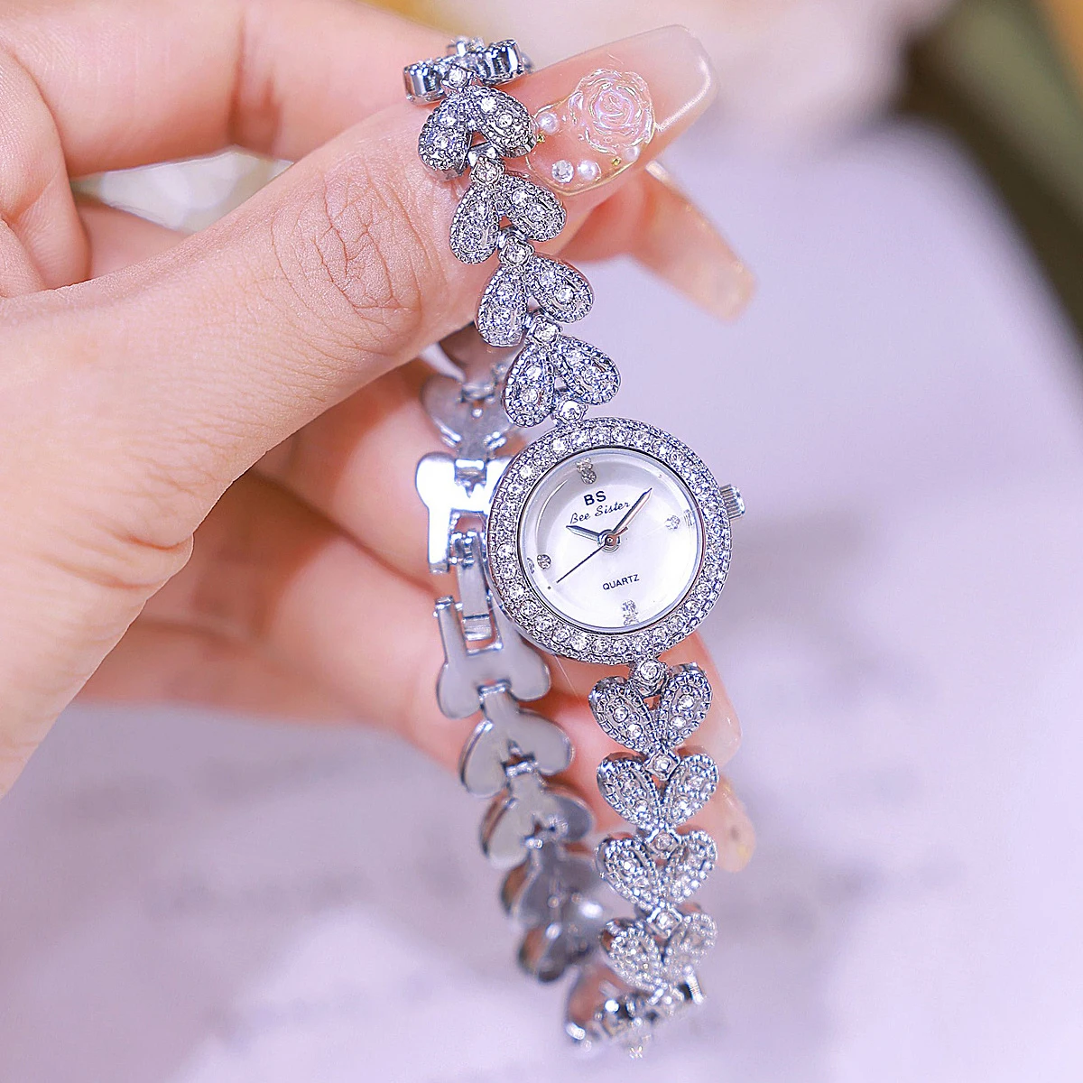 Fashion Casual Watch For Womens Top Brand Bracelet Women Watches Luxury Diamond Dress Quartz Ladies Wristwatches Stainless Steel