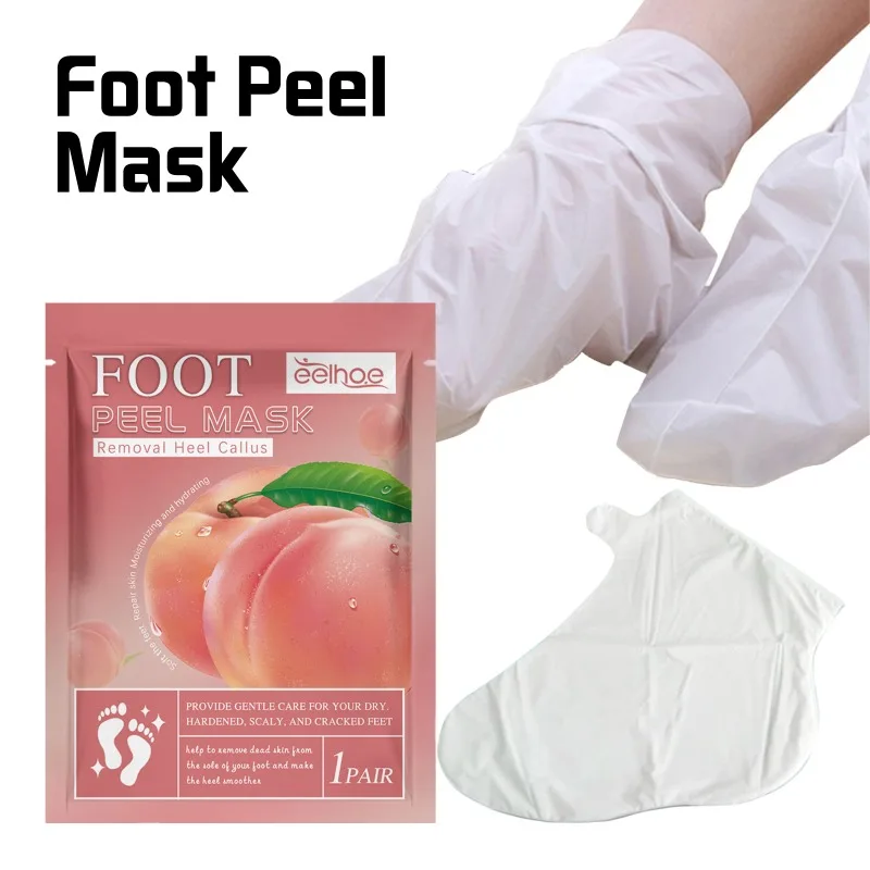 1 Pair Foot Peel Mask Deeply Moisturizing Remove Dead Skin Calluses Whitening Heels Feet Peeling Anti-drying Foot Mask Skin Care