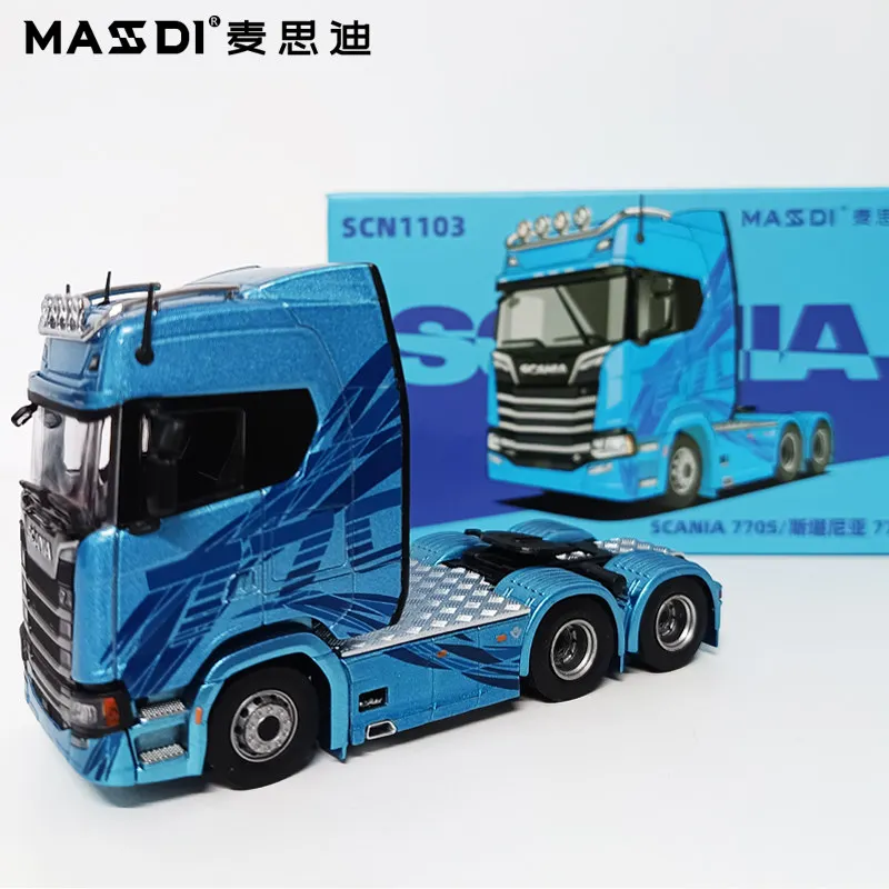 Masdi 1:64 Scale Scania R650 Alloy Truck Head Model Diecast