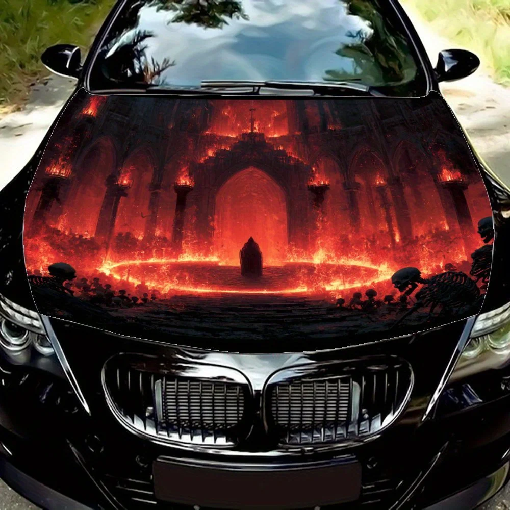 

Чехол на капот автомобиля Evil Magic Ritual — прочная наклейка из ПВХ, подходит для большинства автомобилей и грузовиков, графика премиум-класса, украшение автомобиля | Ударная визуальность