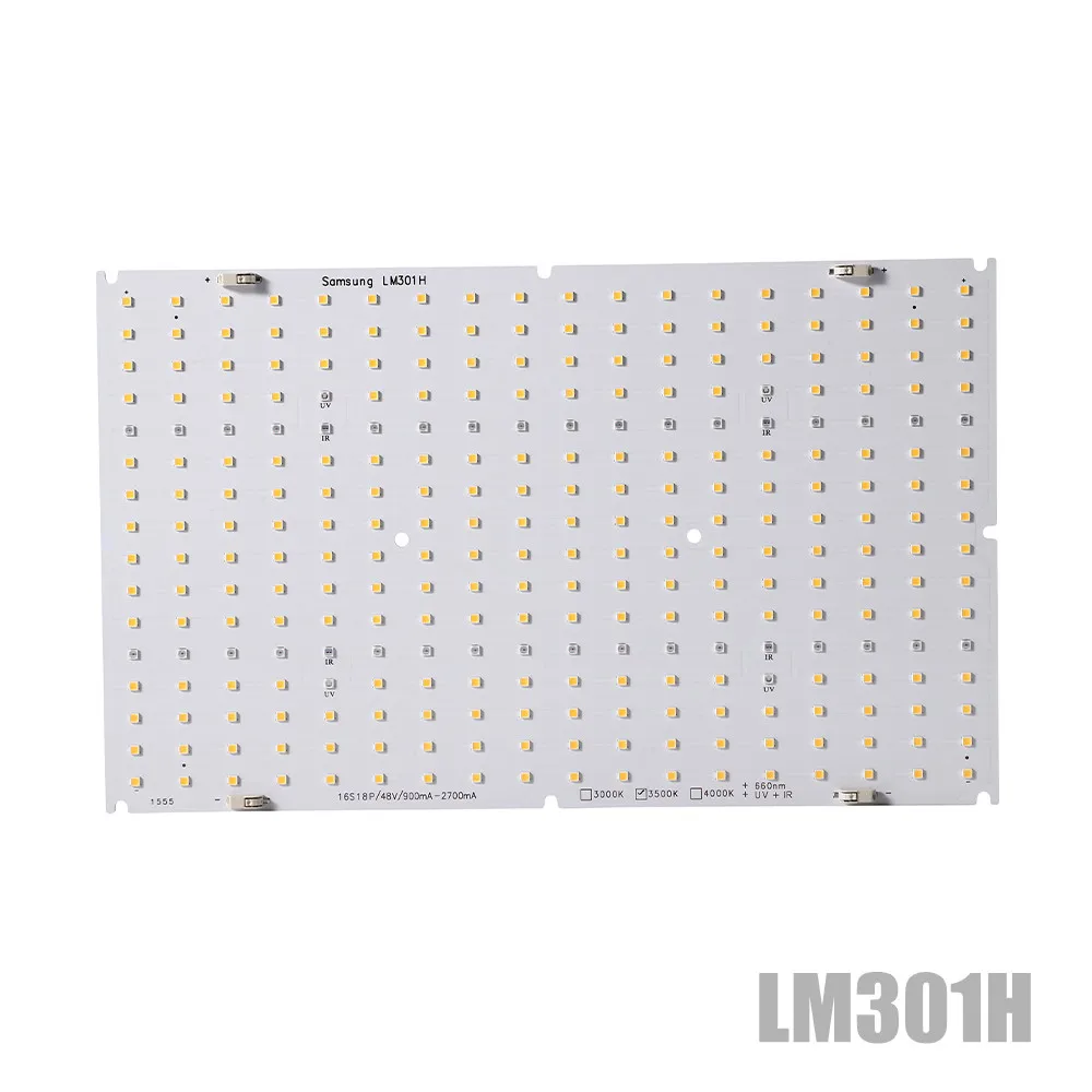 

Quantum led Plant Grow lamp board QB288 LM301H 3000K 3500K 4000K UV IR Full Spectrum/ 326mm heat sink/ Juson 120w 240w Driver