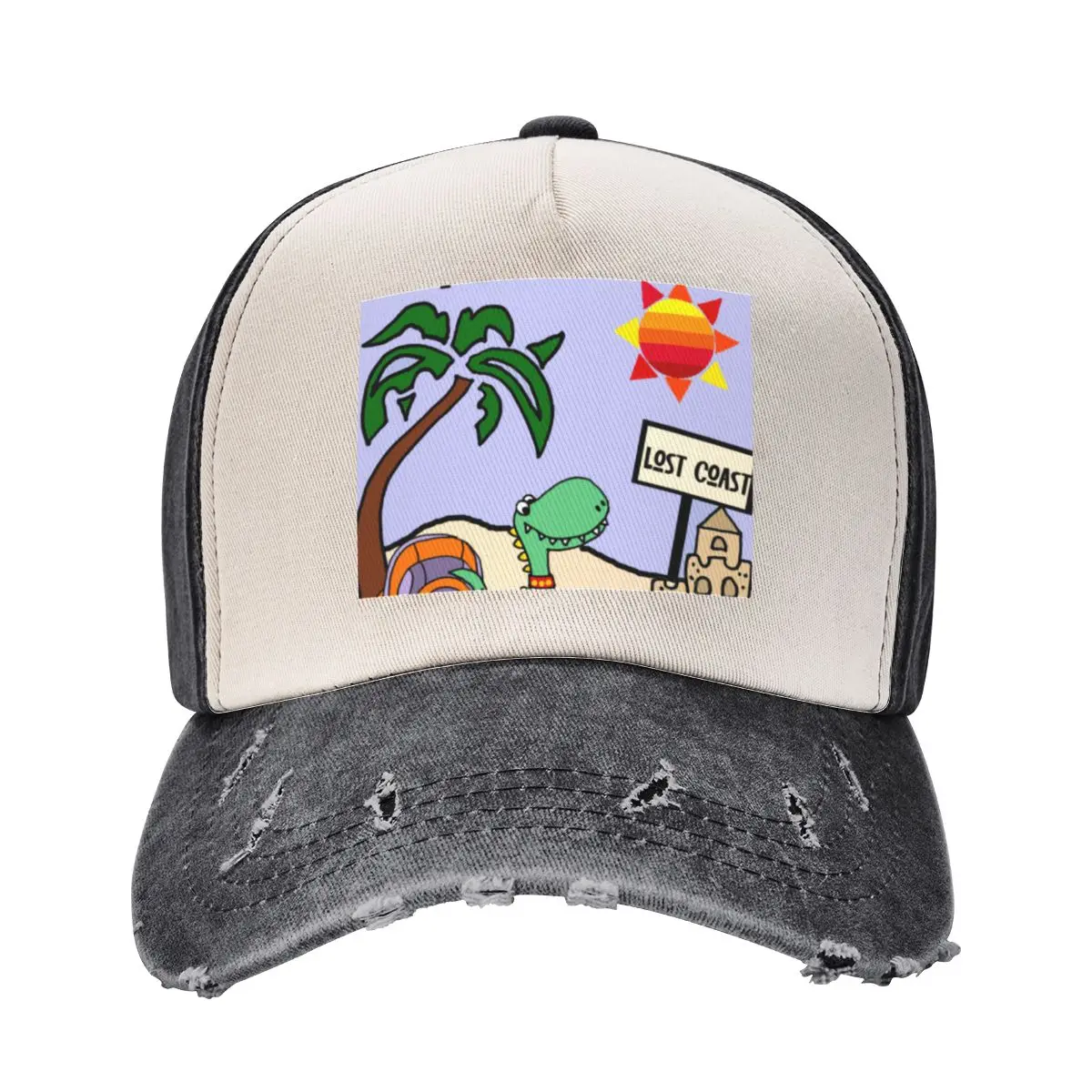 Delphi Freeman LOST COAST *Song Art* Baseball Cap hard hat Golf Hat Man Baseball For Men Women's