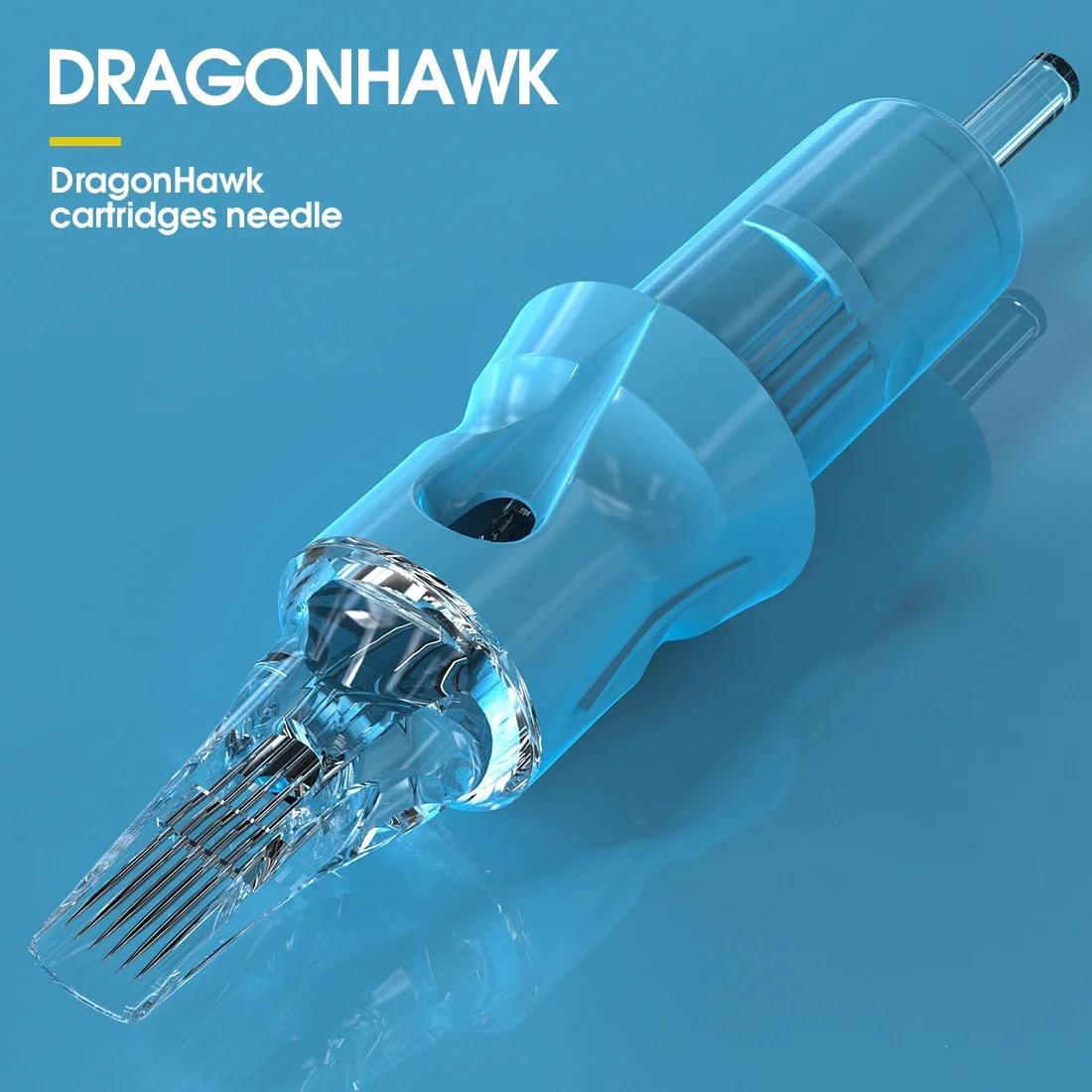 Dragonhawk 0.3mm/0.35mm Diametro 50 Pz/scatola Modello Misto Cartuccia di Aghi per Tatuaggi Sterilizzati per Forniture per Macchine per Tatuaggi Rotanti