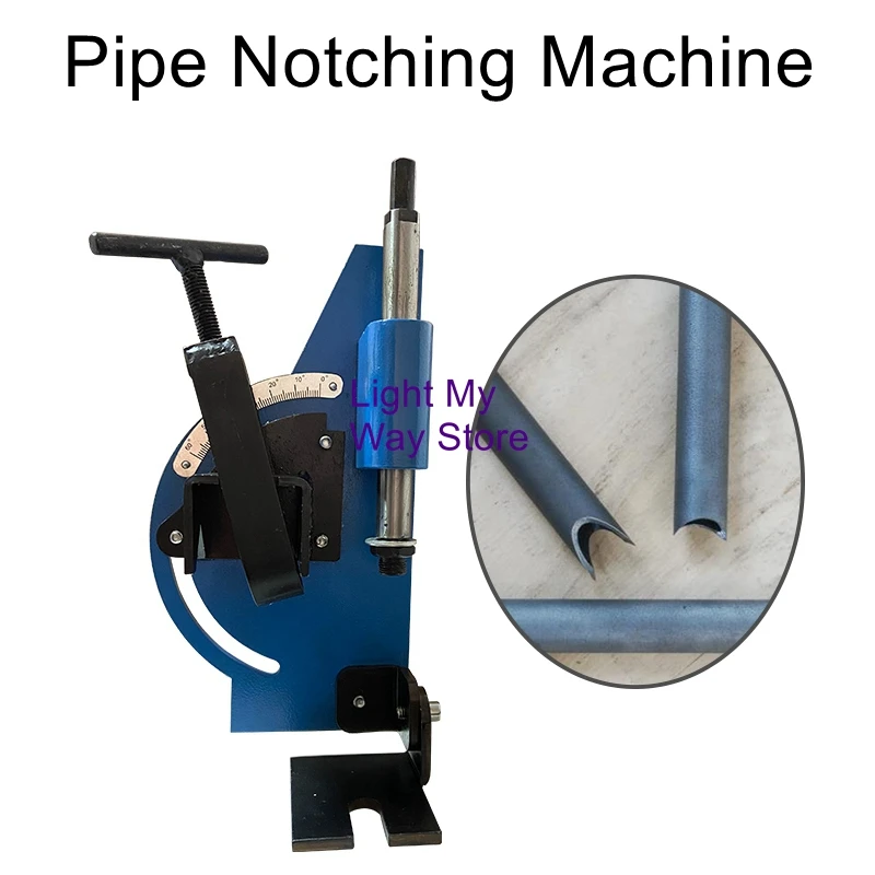 PN1/2A pipe grooving machine notcher for steel, copper and aluminum multi-specification including joint rod wrench