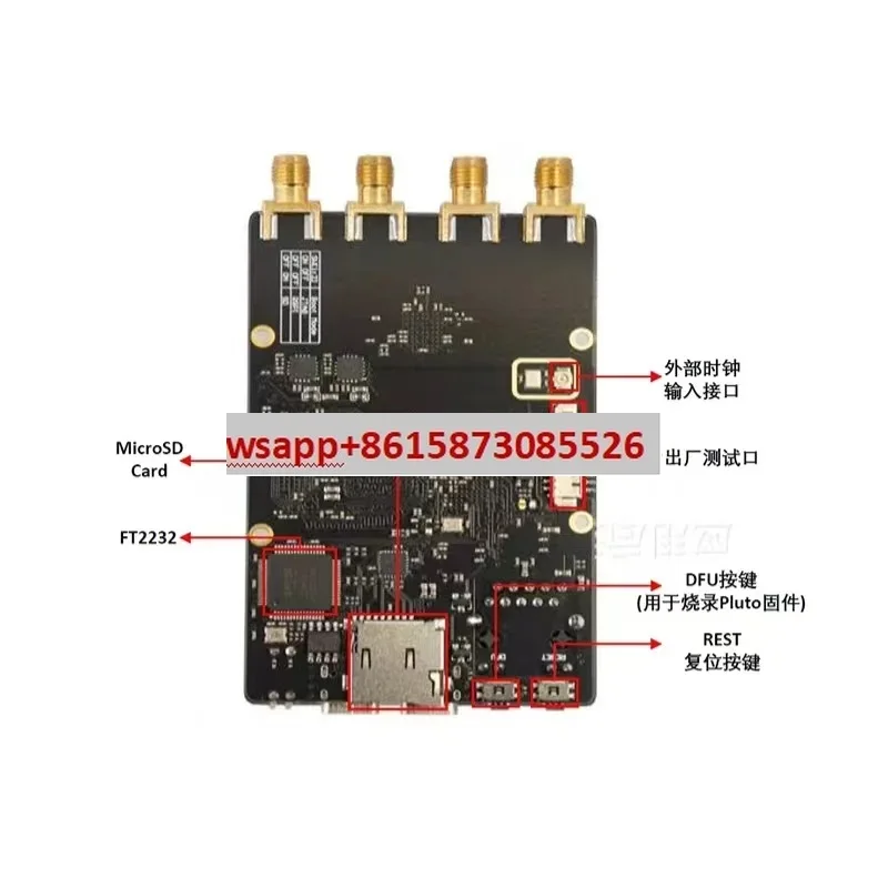 AD9361 9363 ZYNQ7020 Pluto open WiFi ADI SDR software defined radio development board