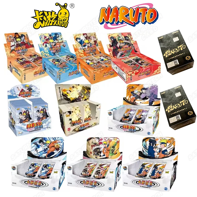 Genuine KAYOU Naruto Card Box W8T4 Anime Booster Pack