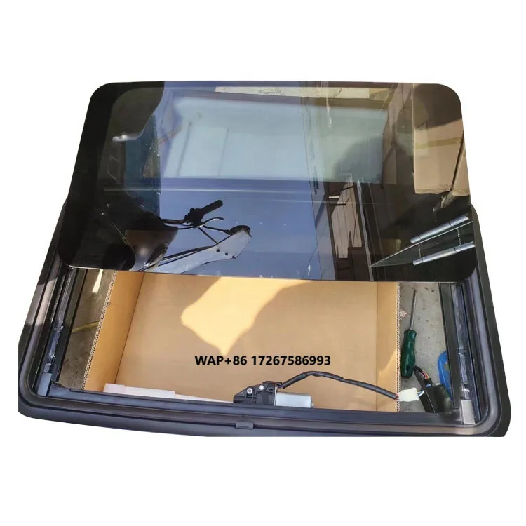 

New Product Auto Parts Size 860*495mm Aftermarket Electric Universal Sunroof Car Skylight SC300 Sunroof Glass Assembly