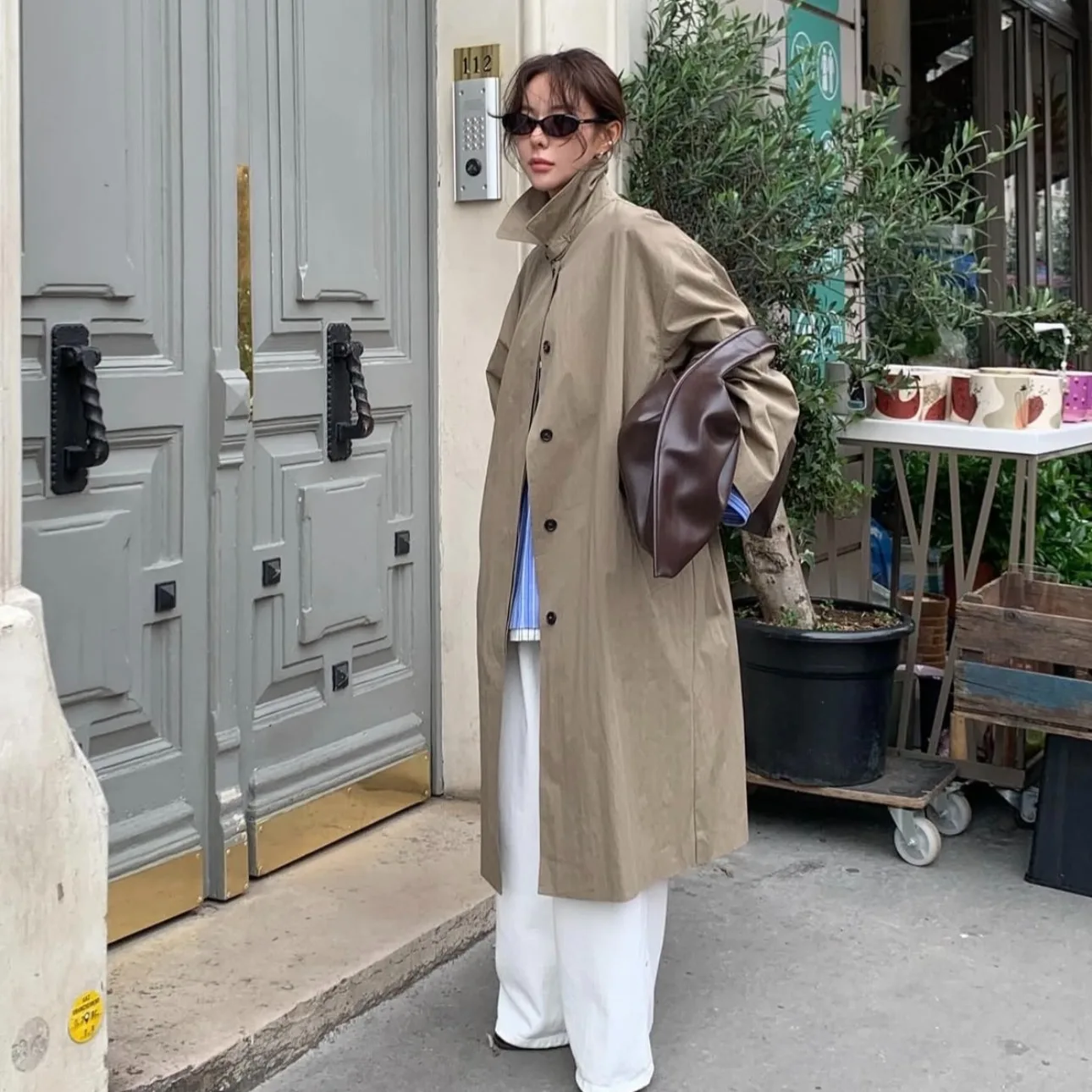 

Женская премиум-куртка-ветровка в корейском винтажном стиле, модная, утепленная, 100% хлопок, зима 2025