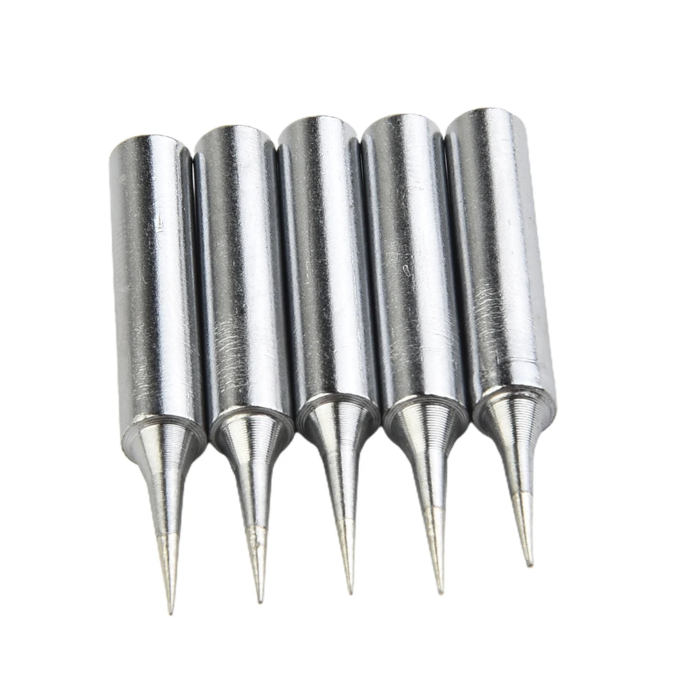 Pratical Soldering Tips Soldering tips Solder Iron Head Pure Copper 5PCS Tools 900M-T-I Pure copper Screwdriver