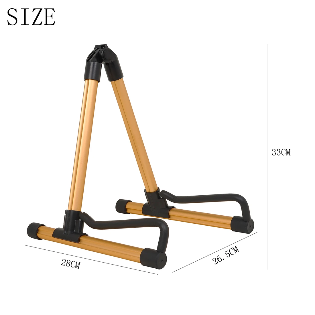 Guitar Stand Aluminum Alloy Foldable Removable Professional  Universal Folding Stand A-Frame Musical Rack Guitar Accessories