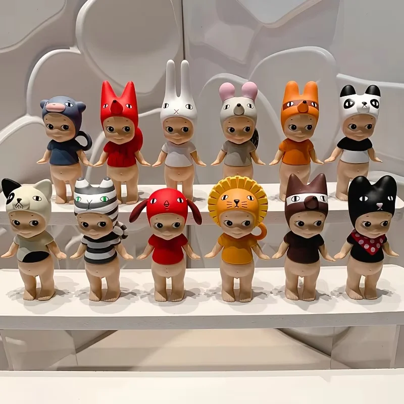 

New Hot Genuine Sonny Angel Cratures Series Confirm Blind Box Doll Cute Ornament Gift Box Set Decorations Holiday Xmas Gift Toys