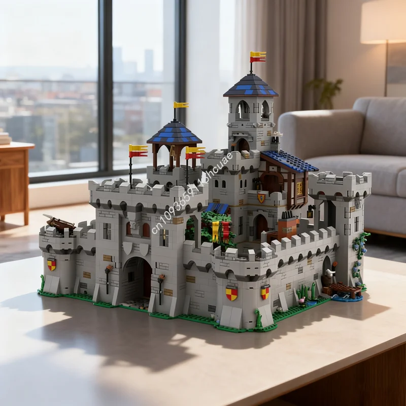 

4039pcs MOC Lionbrick Modular Castle Lion Model Building blocks Construction Christmas gift DIY toy creative idea Brick Kids