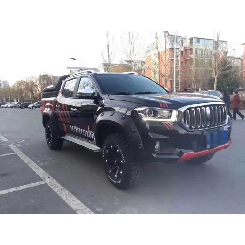 High Quality Black Original Replacement Wheel Eyebrow Fender Flares Exterior Parts Fit For Maxus T60